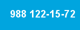 988 122-15-72